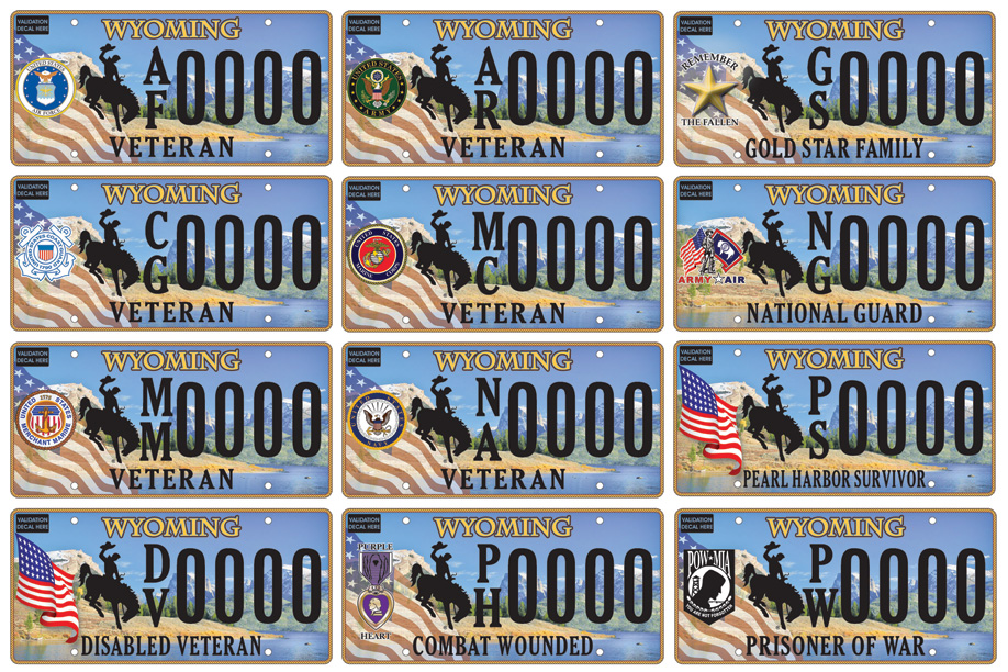 Choice Disabled Veteran Plate